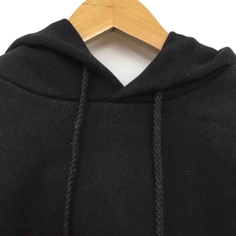 フリークスストア FREAK S STORE パーカー 長袖 長袖パーカー プルオーバーパーカー スウェット L 無地 黒 / ブラック /  メンズ USED 古着 中古 10131552