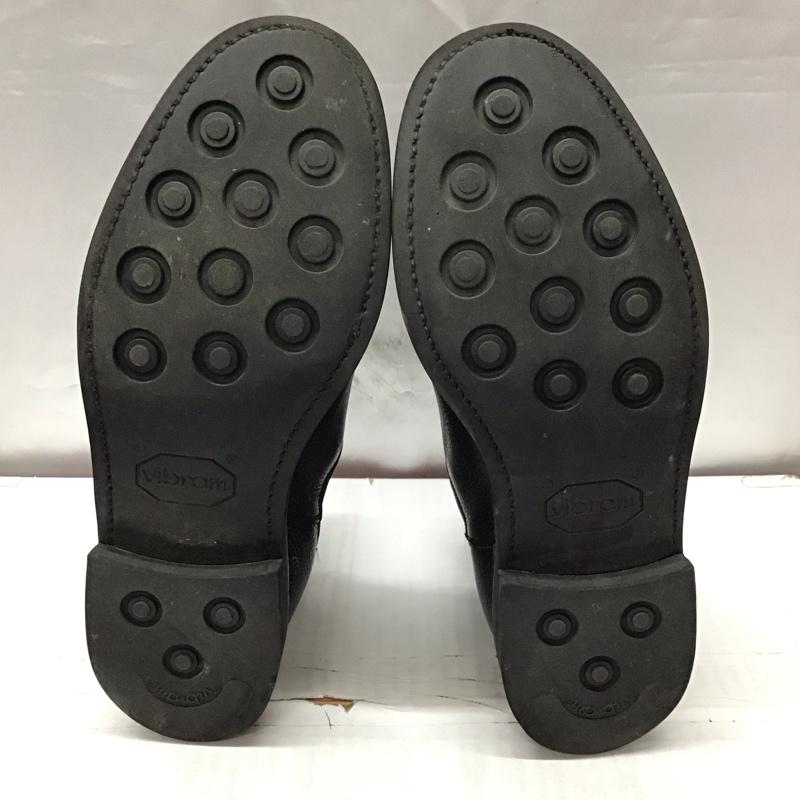 バーウィック BERWICK ブーツ ショートブーツ 272 サイドゴアブーツ 9.5 箱有 US:9.5 無地 黒 / ブラック / メンズ USED 古着 中古 10114284
