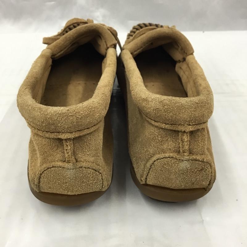 ミネトンカ Minnetonka カジュアルシューズ カジュアルシューズ 407T モカシン 23cm 箱有 23.0cm 無地 ベージュ / ベージュ / レディース USED 古着 中古 10105894