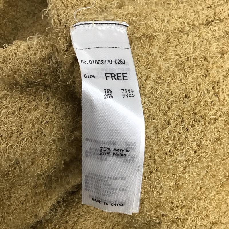 マウジー MOUSSY カーディガン 長袖 010csh70-0250 カーディガン 長袖カーディガン FREE 無地 ベージュ / ベージュ / メンズ USED 古着 中古 10123730