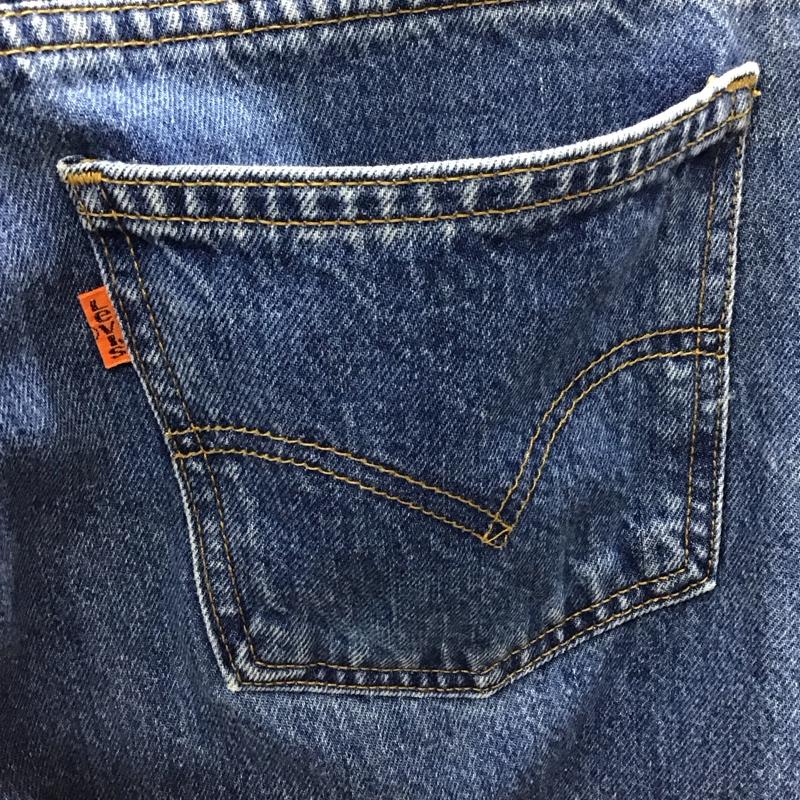 リーバイストラウスアンドコー Levi Strauss & co. パンツ デニム、ジーンズ デニムパンツ ストレートパンツ ワイドパンツ カジュアルパンツ 30インチ 無地 インディゴ / インディゴ /  メンズ USED 古着 中古 10122699