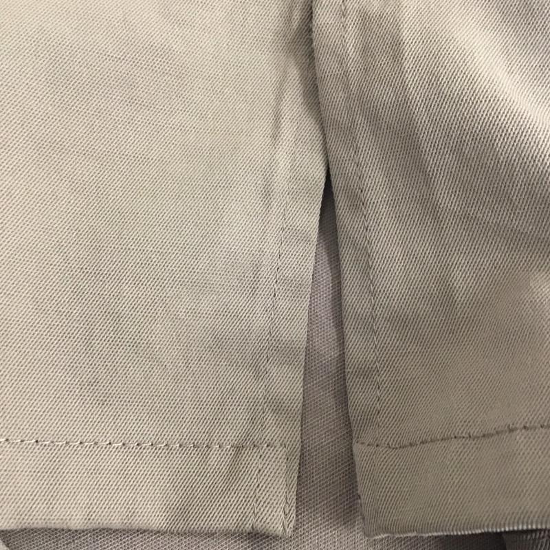 ユナイテッドアローズグリーンレーベルリラクシング UNITED ARROWS green label relaxing シャツ、ブラウス 長袖 長袖シャツ 無地シャツ ノーカラーシャツ L 無地 茶 / ブラウン / メンズ USED 古着 中古 10139005