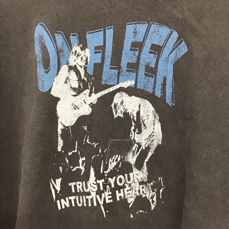 ニコアンド niko and... カットソー 半袖 半袖カットソー プリントTシャツ クルーネックカットソー L プリント 黒 / ブラック / レディース USED 古着 中古 10136127
