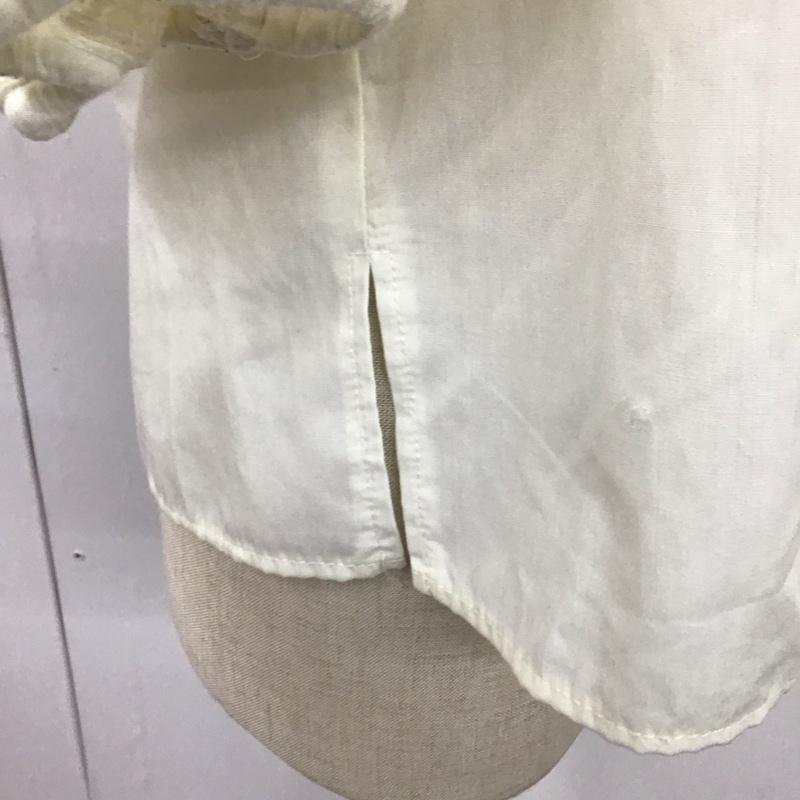 アリシアページボーイ alicia PAGEBOY カットソー 半袖 袖レース FREE レース柄 アイボリー / アイボリー /  レディース USED 古着 中古 10114054
