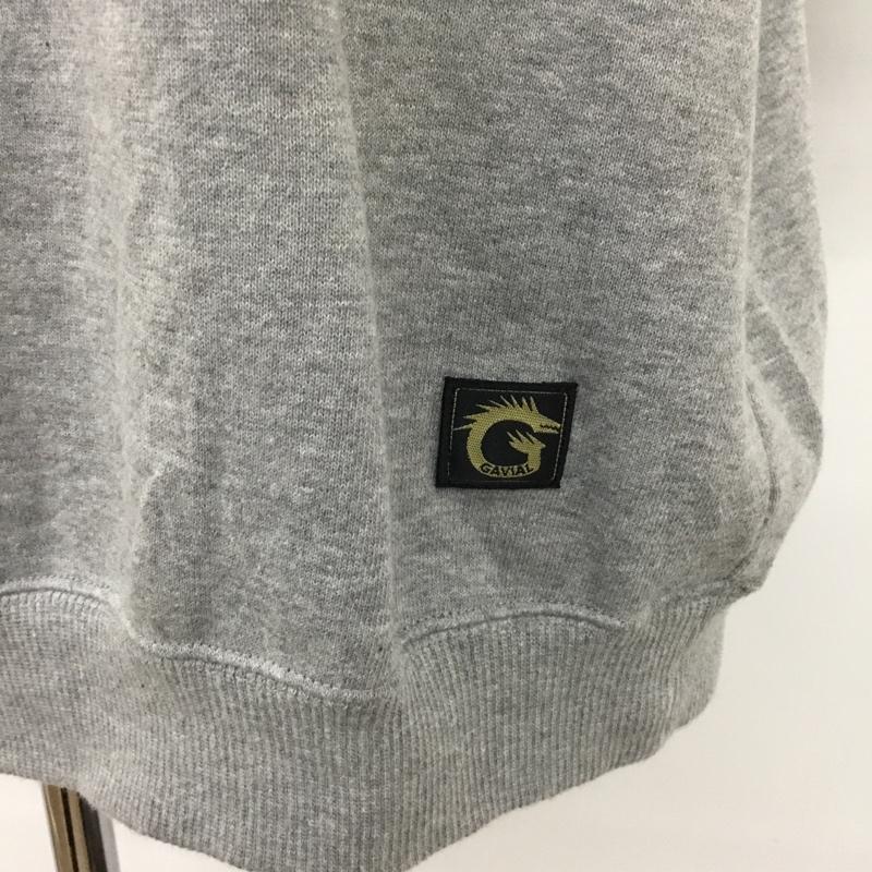 ガヴィル GAVIAL トレーナー 半袖 GVL-24SST-0626 L 無地 灰 / グレー / メンズ USED 古着 中古 10109962