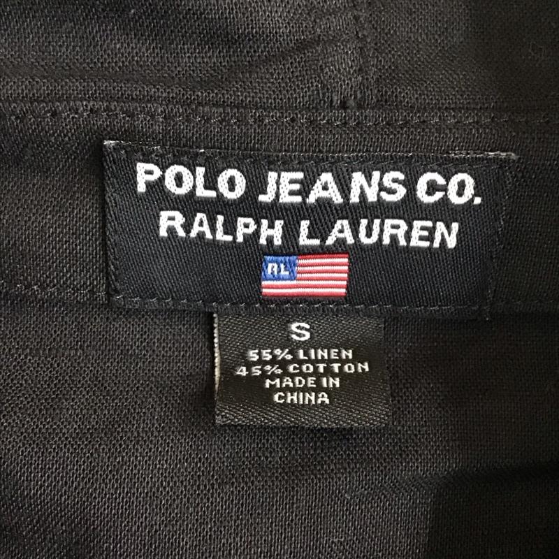 ポロジーンズ Polo Jeans Co. パーカー 長袖 HS-WJ-SM7007 プルオーバー コットンリネン S 無地 黒 / ブラック / レディース USED 古着 中古 10114438