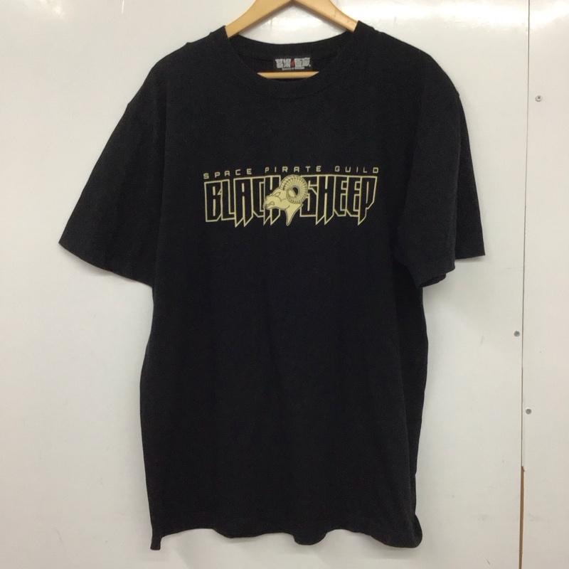 古着 USED Tシャツ 半袖 半袖カットソー プリントTシャツ クルーネックカットソー 墓場の画廊 プリント 黒 / ブラック / メンズ USED 古着 中古 10138548