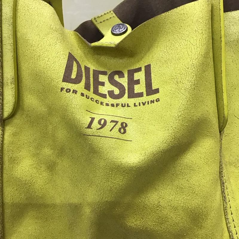 ディーゼル DIESEL トートバッグ トートバッグ ロゴ、文字 黄 / イエロー / レディース USED 古着 中古 10114288