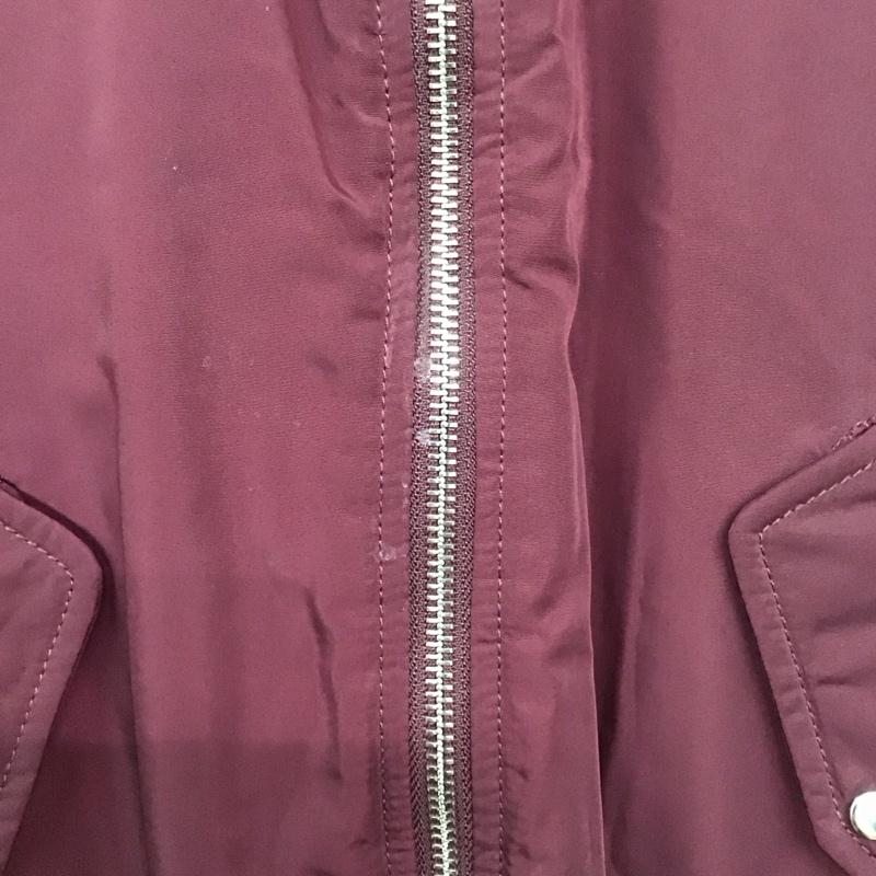 ザラ ZARA ジャケット、上着 ジャンパー、ブルゾン 3427 236 660 S 無地 えんじ / ワインレッド / レディース USED 古着 中古 10131325