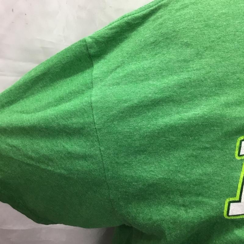 古着 USED Tシャツ 半袖 半袖カットソー プリントTシャツ クルーネックカットソー XL プリント 緑 / グリーン / メンズ USED 古着 中古 10106484