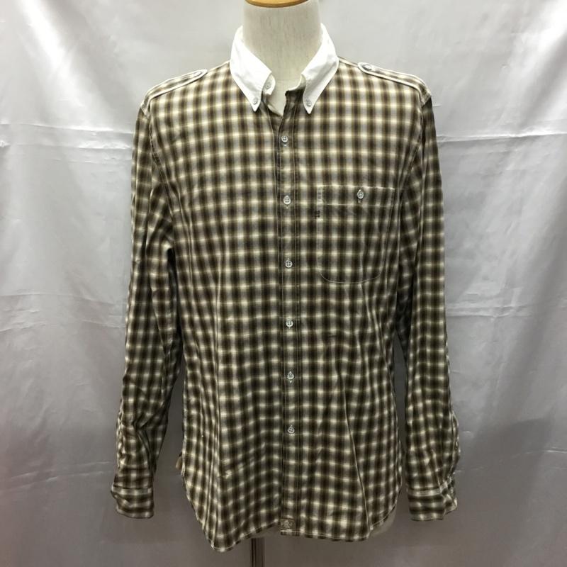 ポロジーンズカンパニー POLO JEANS COMPANY シャツ、ブラウス 長袖 長袖シャツ カラーシャツ ポケットシャツ 長袖カットソー チェックシャツ L チェック マルチカラー / マルチカラー /  メンズ USED 古着 中古 10109470