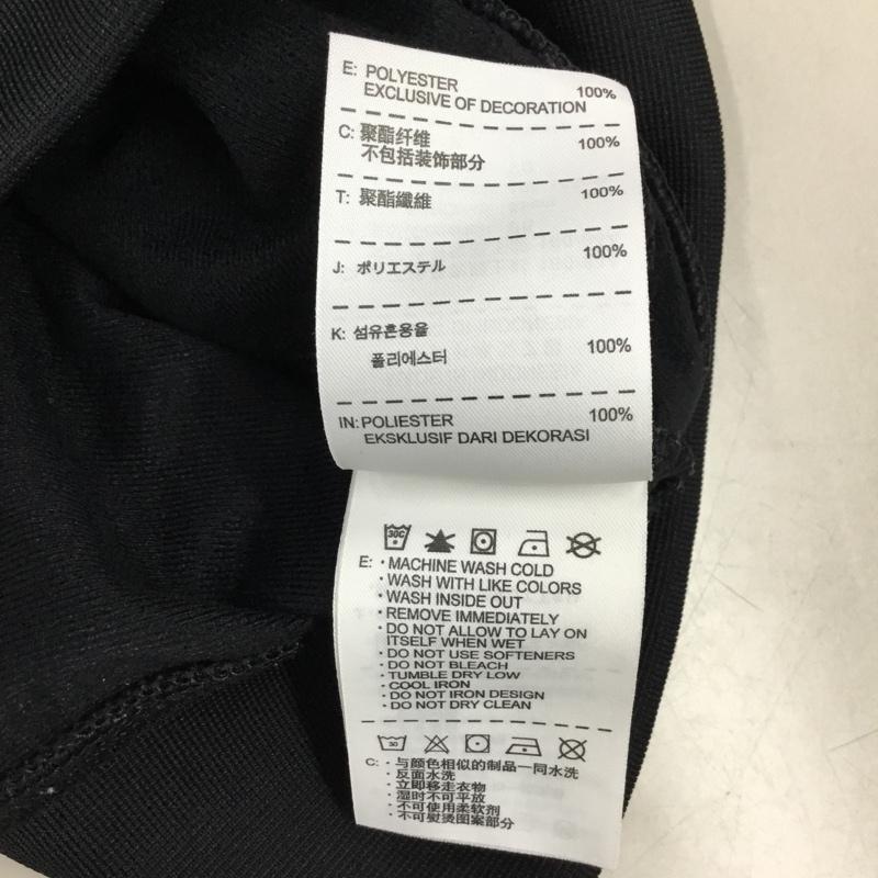 ナイキ NIKE ジャケット、上着 ジャンパー、ブルゾン ジップアップジャケット ジャージ カジュアルジャケット M ロゴ、文字 白 / ホワイト / X 黒 / ブラック / レディース USED 古着 中古 10113319
