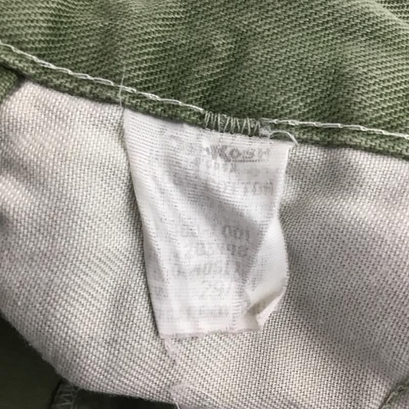 オシュコシュ OSHKOSH パンツ ワークパンツ、ペインターパンツ ミリタリーパンツ ワイドパンツ 70s 80s 42talon 29インチ 無地 カーキ / カーキ / メンズ USED 古着 中古 10133300