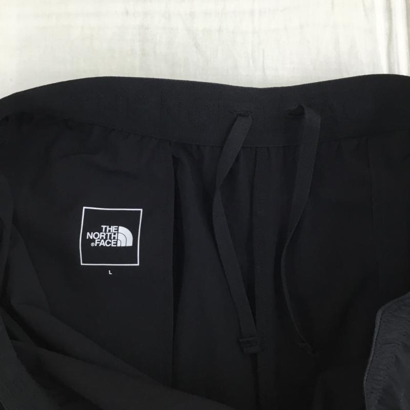 ザノースフェイス THE NORTH FACE パンツ チノパン NB12582 フレキシブルロングパンツ L ロゴ、文字 黒 / ブラック / メンズ USED 古着 中古 10135000