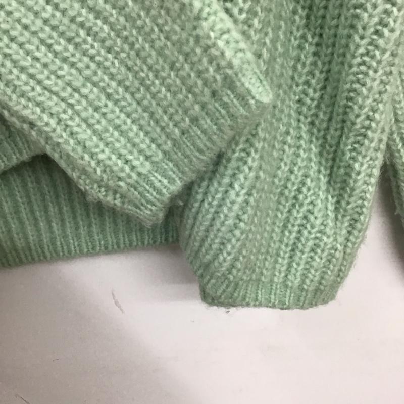 アズールバイマウジー AZUL BY MOUSSY ニット、セーター 長袖 長袖ニットカットソー ニット セーター Vネックニット S 無地 マルチカラー / マルチカラー / レディース USED 古着 中古 10119077
