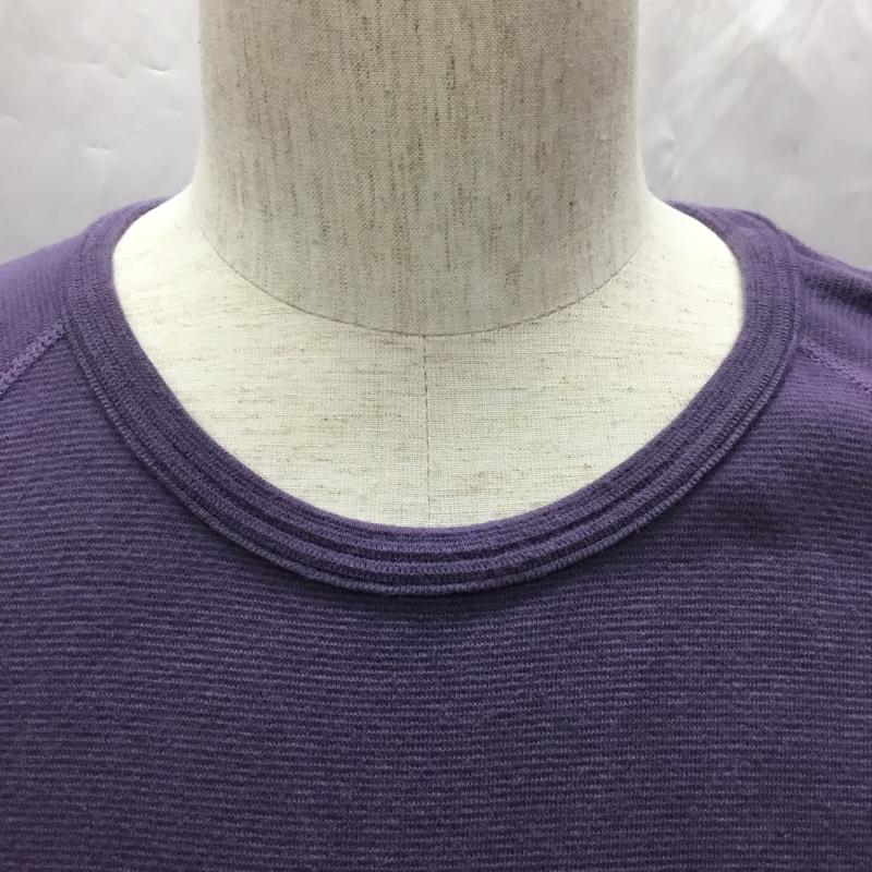 ハリウッドランチマーケット HOLLYWOOD RANCH MARKET カットソー 長袖 XL 無地 紫 / パープル /  メンズ USED 古着 中古 10108871