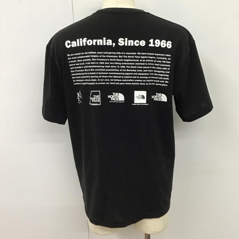 ザノースフェイス THE NORTH FACE Tシャツ 半袖 NT32332 ショートスリーブヒストリカルロゴティー XL ロゴ、文字 黒 / ブラック / レディース USED 古着 中古 10116517