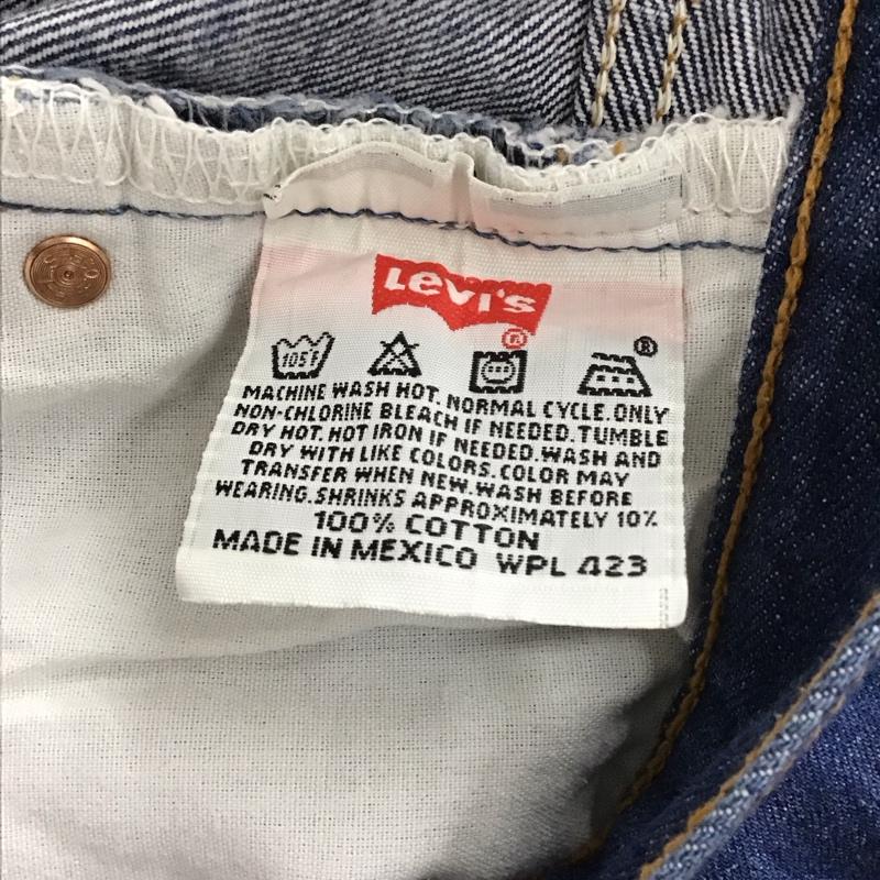 リーバイストラウスアンドコー Levi Strauss & co. パンツ デニム、ジーンズ デニムパンツ スリムパンツ カジュアルパンツ Gパン 70s メキシコ製 32インチ 無地 インディゴ / インディゴ / メンズ USED 古着 中古 10130813