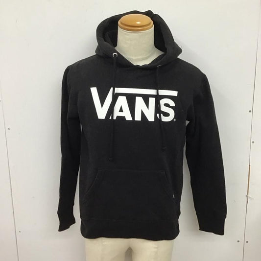 バンズ VANS パーカー 長袖 長袖パーカー プルオーバーパーカー スウェット M ロゴ、文字 黒 / ブラック /  メンズ USED 古着 中古 10125296