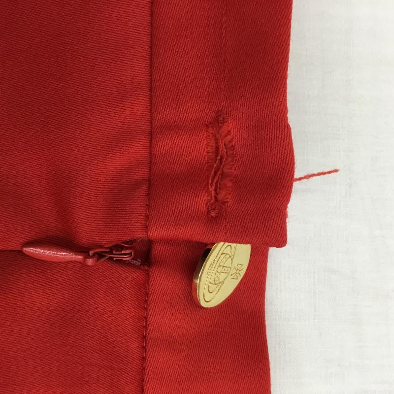 ヴィヴィアン ウエストウッド レッドレーベル Vivienne Westwood red label スカート ミニスカート 42 無地 赤 / レッド / レディース USED 古着 中古 10137611