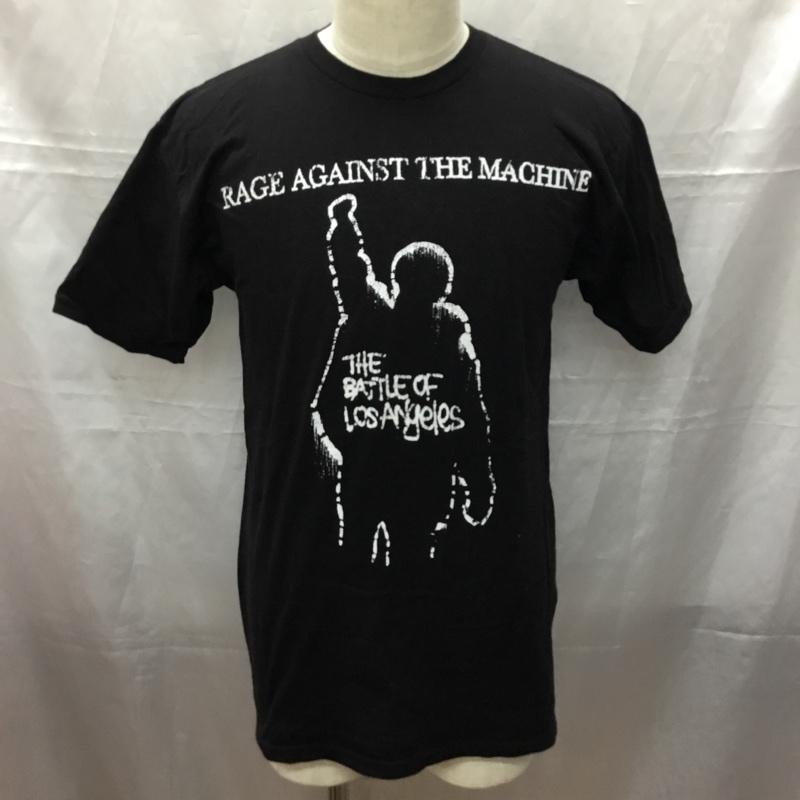 古着 USED Tシャツ 半袖 半袖カットソー プリントTシャツ クルーネックカットソー バンドTシャツ M プリント 黒 / ブラック /  メンズ USED 古着 中古 10111308
