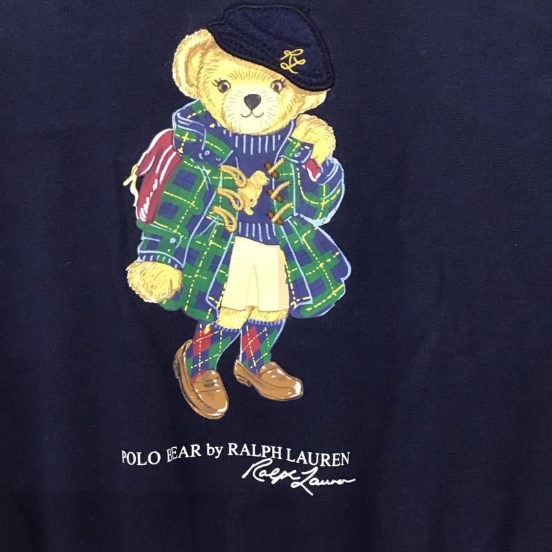 ポロラルフローレン POLO RALPH LAUREN ワンピース ミニスカート L プリント 紺 / ネイビー /  レディース USED 古着 中古 10131973