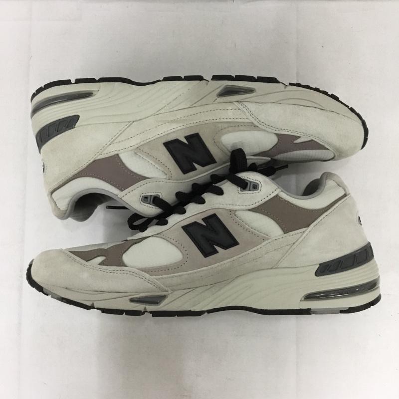 ニューバランス New Balance スニーカー スニーカー M991WIN USA11 イングランド製 箱有 US:10 ロゴ、文字 灰 / グレー / X 黒 / ブラック / メンズ USED 古着 中古 10138828