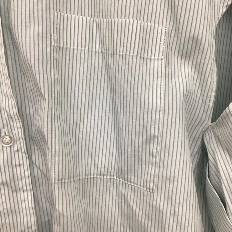 マウジー MOUSSY シャツ、ブラウス 長袖 010HS630-2901 ARM SLIT OVER シャツ FREE ストライプ マルチカラー / マルチカラー / レディース USED 古着 中古 10134263