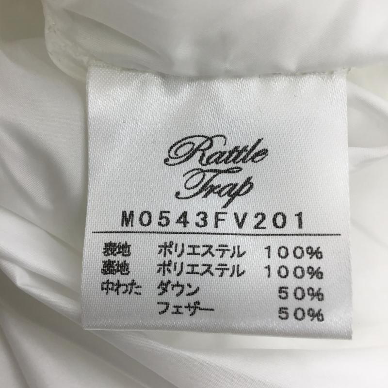 ラトルトラップ RATTLE TRAP ジャケット、上着 ダウンベスト M0543FV201 L 白 / ホワイト / メンズ USED 古着 中古 10138460