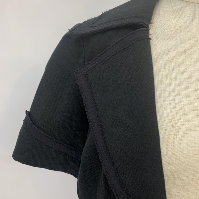 ジルスチュアート JILLSTUART ジャケット、上着 ジャケット、ブレザー 半袖 S 無地 黒 / ブラック / レディース USED 古着 中古 10041508