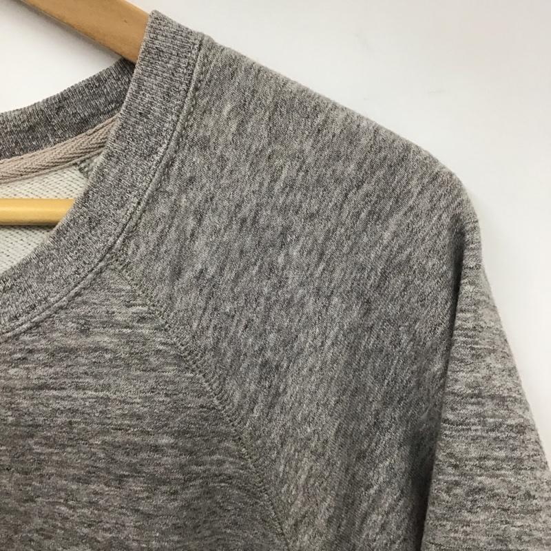 ユニクロ UNIQLO トレーナー 長袖 341-400619 ミッキー L プリント X キャラクター 灰 / グレー / レディース USED 古着 中古 10130164
