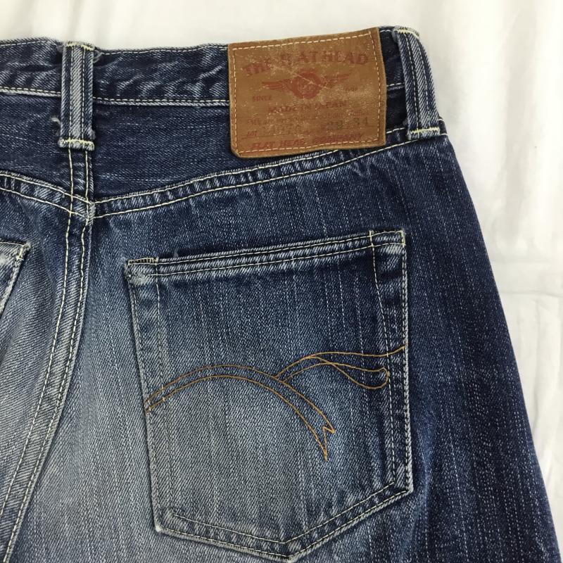 フラットヘッド The Flat Head パンツ デニム、ジーンズ 29インチ 無地 インディゴ / インディゴ / メンズ USED 古着 中古 10133537