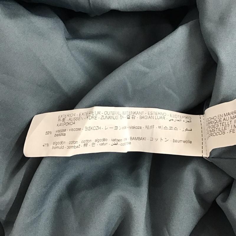 ザラ ZARA ジャケット、上着 ジャンパー、ブルゾン S 無地 水色 / ライトブルー / レディース USED 古着 中古 10125061