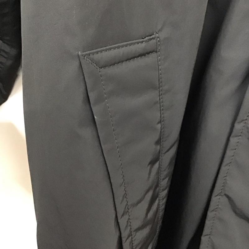 ユニクロ UNIQLO ジャケット、上着 ジャケット、ブレザー 311-472776 24aw フーデッドコート ロングジップアップジャケット L 無地 黒 / ブラック / メンズ USED 古着 中古 10137640