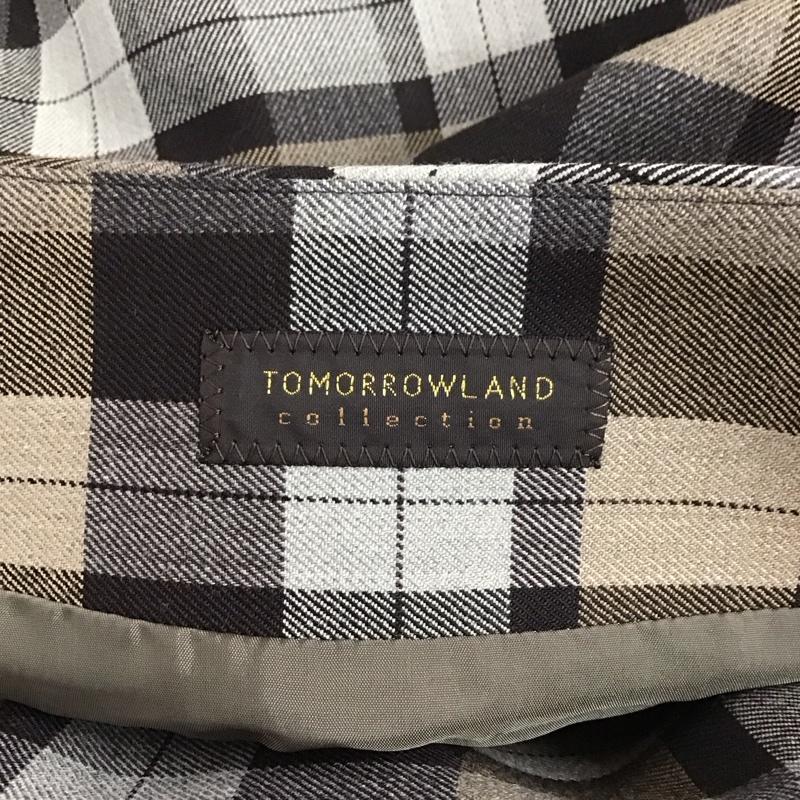 トゥモローランド TOMORROWLAND スカート ひざ丈スカート 36 チェック マルチカラー / マルチカラー / レディース USED 古着 中古 10129693