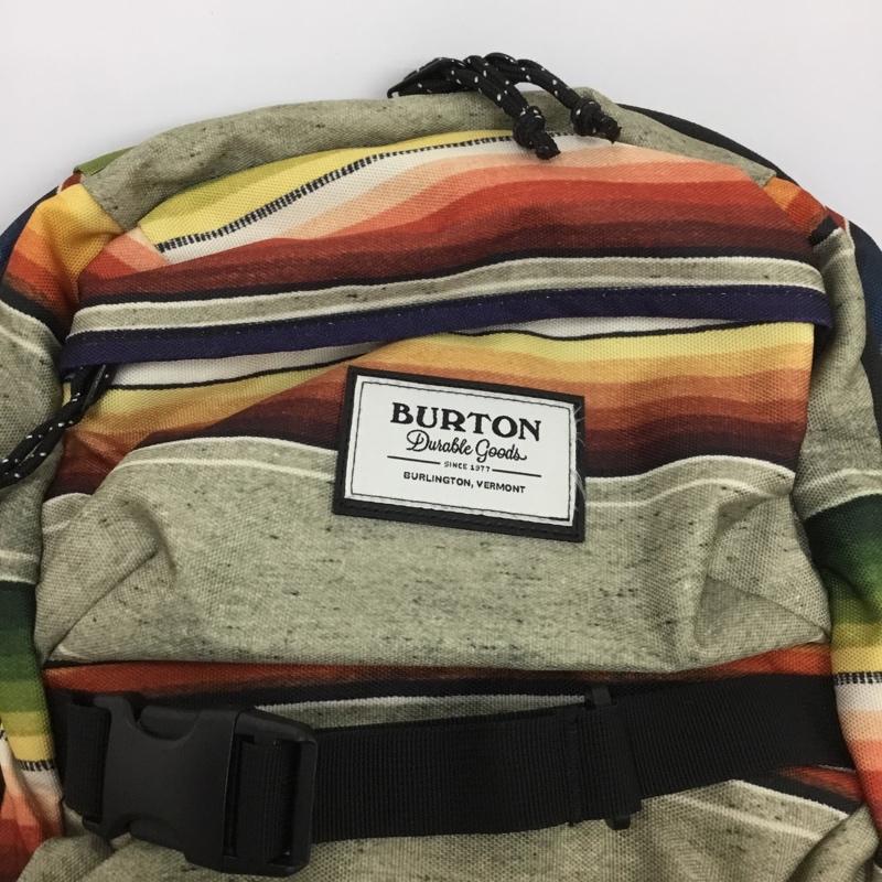 バートン BURTON リュックサック、デイパック リュックサック、デイバッグ マルチボーダー ロゴ、文字 マルチカラー / マルチカラー / メンズ USED 古着 中古 10131592