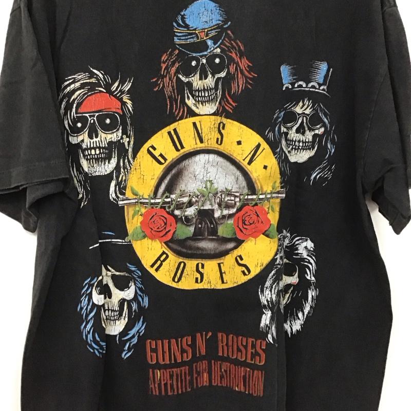 古着 USED Tシャツ 半袖 半袖カットソー プリントTシャツ クルーネックカットソー バンドTシャツ 古着 プリント 黒 / ブラック / メンズ USED 古着 中古 10139671