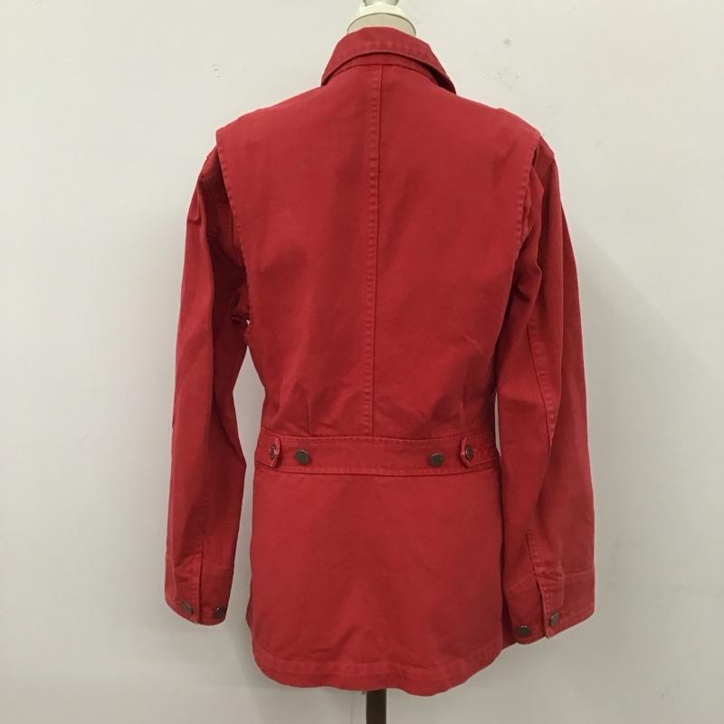 ラルフローレン RALPHLAUREN ジャケット、上着 ジャケット、ブレザー コットン 無地 桃 / ピンク / レディース USED 古着 中古 10120164
