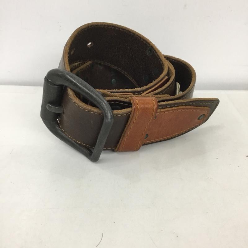 ディーゼル DIESEL ベルト・バックル ベルト レザー ロゴ、文字 茶 / ブラウン / メンズ USED 古着 中古 10124248