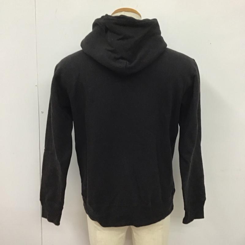 バンズ VANS パーカー 長袖 長袖パーカー プルオーバーパーカー スウェット M ロゴ、文字 黒 / ブラック /  メンズ USED 古着 中古 10125296