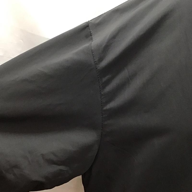 ミルクフェド MILKFED. ジャケット、上着 ジャケット、ブレザー 03183537 LOGO TAPE LONG JACKET S ロゴ、文字 黒 / ブラック / レディース USED 古着 中古 10116960