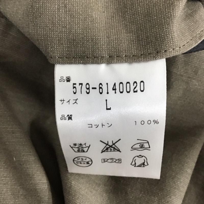 マーガレットハウエル MARGARET HOWELL パンツ スラックス 579-6140020 コットン L 無地 灰 / グレー / メンズ USED 古着 中古 10119789