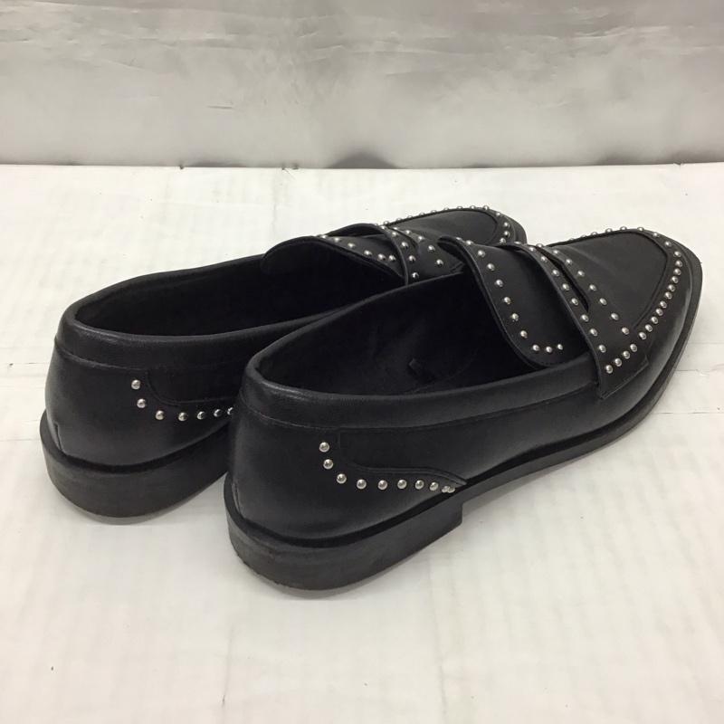 ザラ ZARA ローファー ローファー 3501 710 040 スタッズ EU36 無地 黒 / ブラック / レディース USED 古着 中古 10121625
