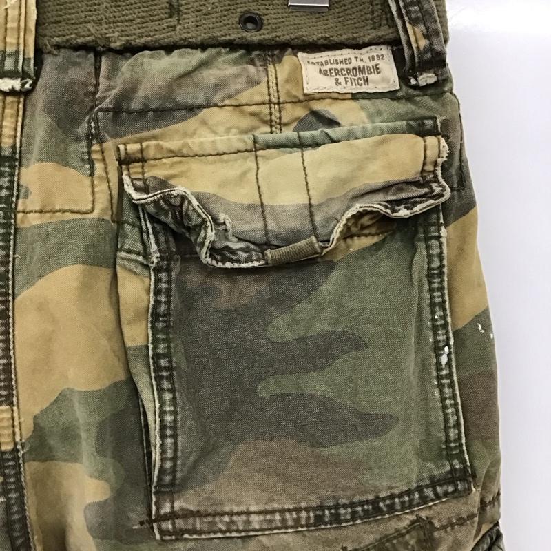 アバクロンビーアンドフィッチ ABERCROMBIE&FITCH パンツ ショートパンツ ショートパンツ ハーフパンツ カジュアルパンツ 28インチ カモフラージュ柄・迷彩 マルチカラー / マルチカラー /  メンズ USED 古着 中古 10122794