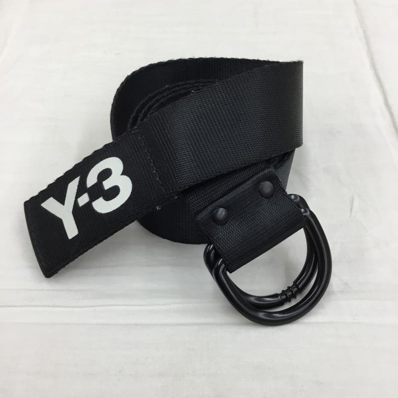 ワイスリー Y-3 ベルト・バックル ベルト FREE ロゴ、文字 黒 / ブラック / メンズ USED 古着 中古 10139057
