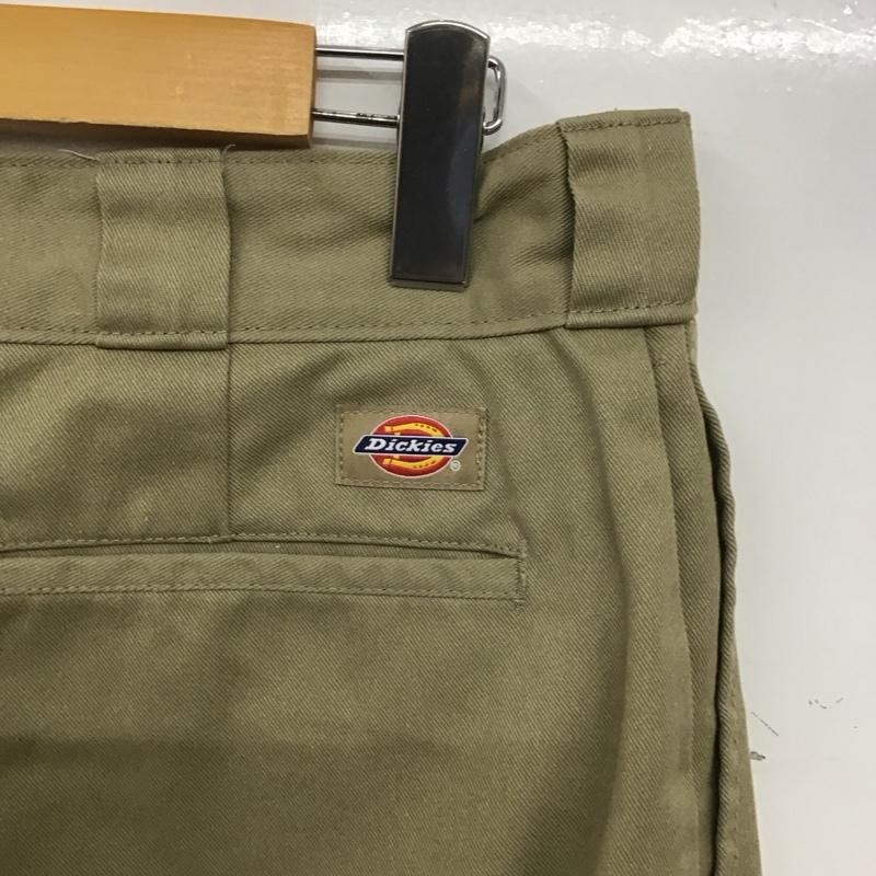 ディッキーズ Dickies パンツ ワークパンツ、ペインターパンツ ワークパンツ ワイドパンツ カジュアルパンツ 34 無地 ベージュ / ベージュ / メンズ USED 古着 中古 10139181