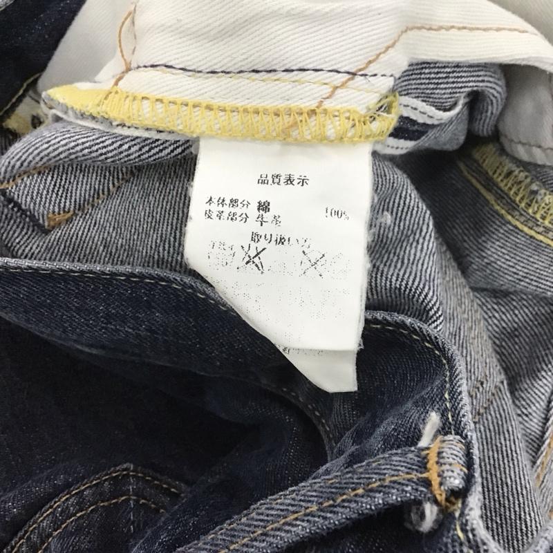 テラソン TELLASON パンツ デニム、ジーンズ デニムパンツ スリムパンツ カジュアルパンツ 28インチ 無地 インディゴ / インディゴ / メンズ USED 古着 中古 10127131