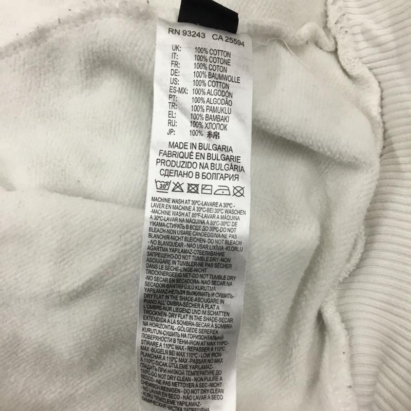 ディーゼル DIESEL パーカー 長袖 DIESEL IS DEAD プルオーバー スウェット M ロゴ、文字 白 / ホワイト / メンズ USED 古着 中古 10109628