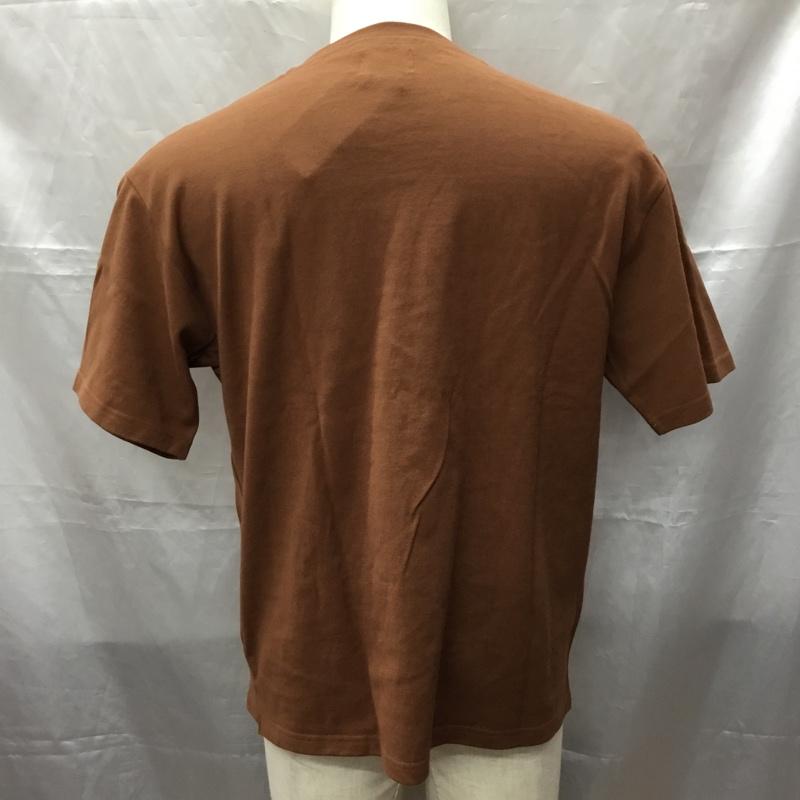 ナンバーナイン NUMBER (N)INE Tシャツ 半袖 819322037 Tシャツ 半袖カットソー クルーネックカットソー 1 無地 茶 / ブラウン /  メンズ USED 古着 中古 10112426