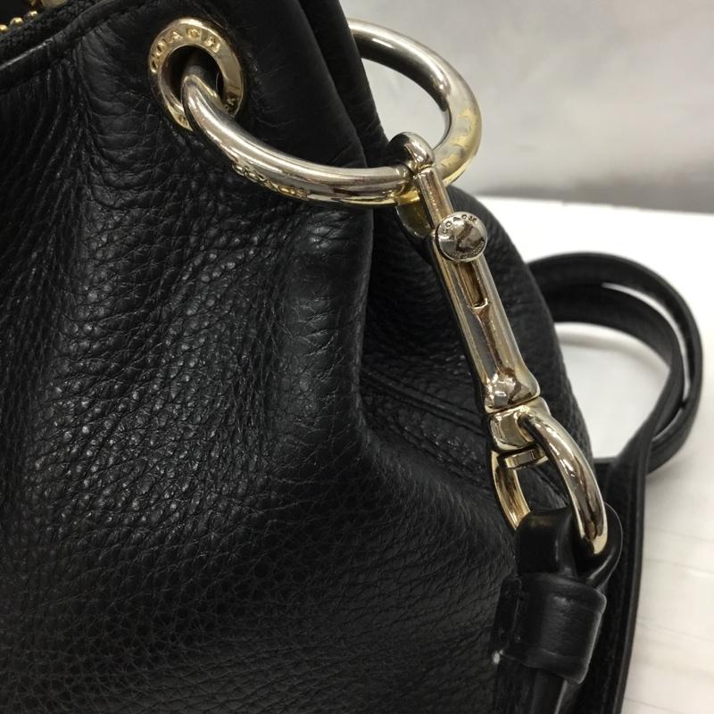 コーチ COACH ショルダーバッグ ショルダーバッグ F55661 クロスボディショルダーバッグ ロゴ、文字 黒 / ブラック / レディース USED 古着 中古 10119994